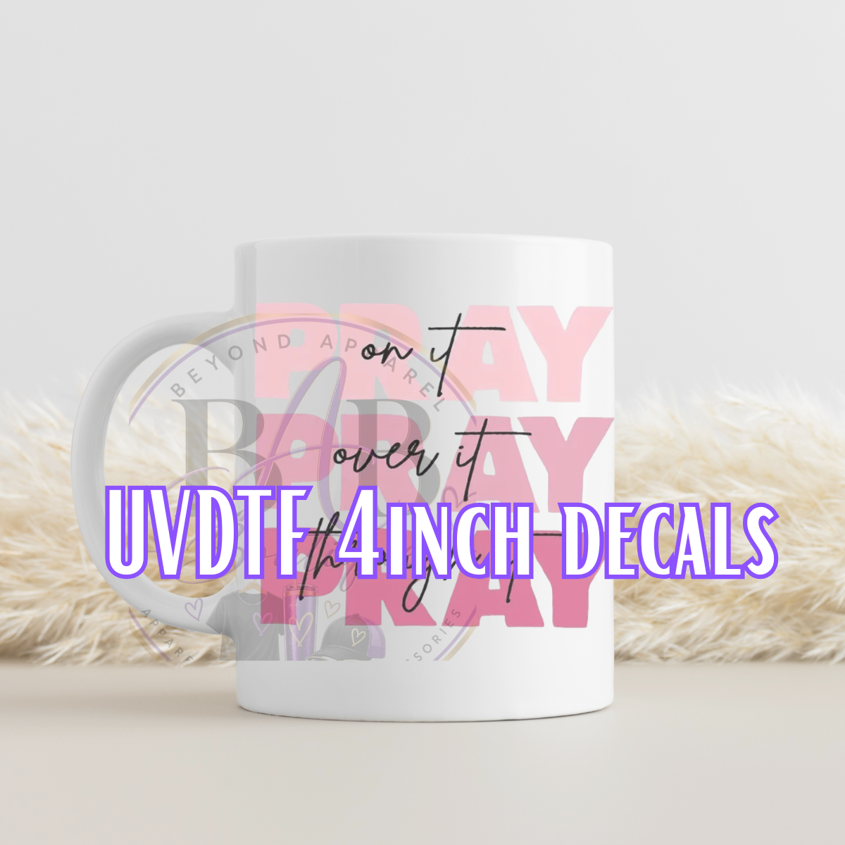 UVDTF 4 Inch Decals