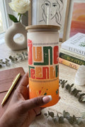 Juneteenth Frosted Cup