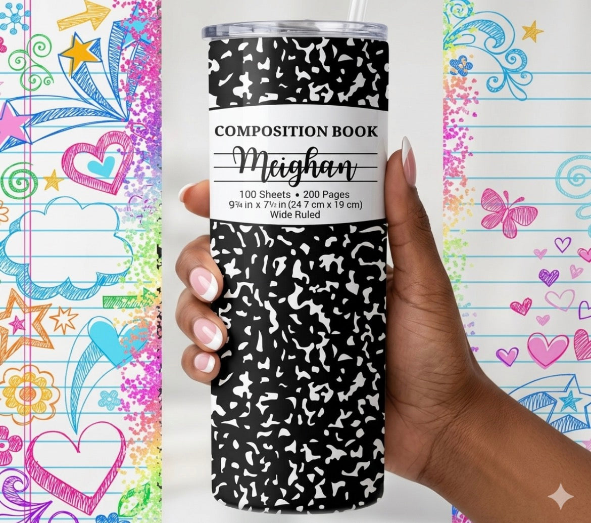 Teacher's Composition Tumbler