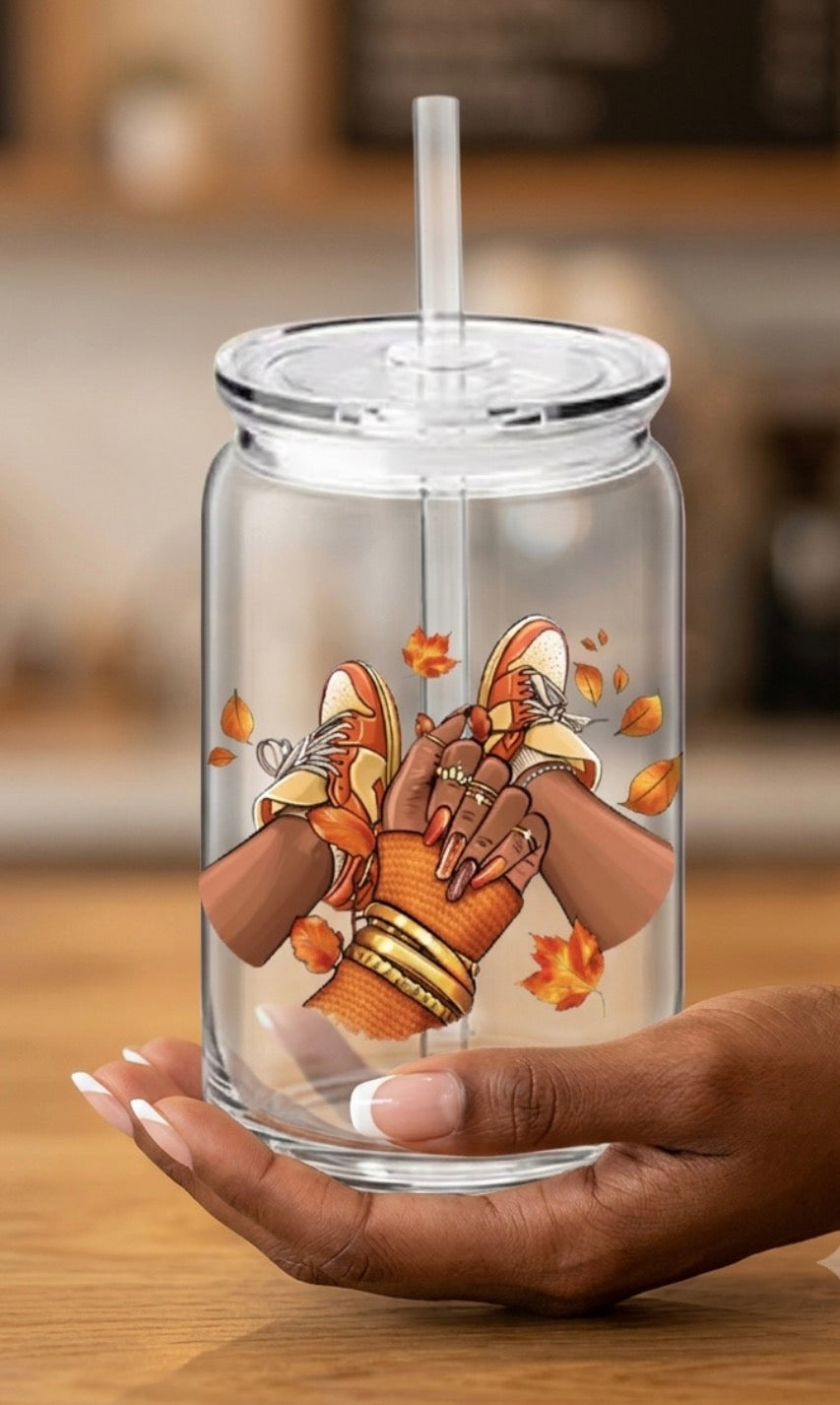 Fall Vibes 16oz Plastic Cup